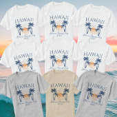 Hawaii Familienurlaub T - Shirt