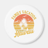 Hawaii Family Vacation 2022 Souvenir-Geschenk Magnet (Vorne)