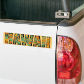 Hawaii farbenfrohe Blume heller Autoaufkleber (Auf Lkw)