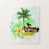 Hawaii-Ferien-Reise-Andenken Puzzle (Vertikal)