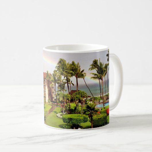 Hawaii-Ferien-Tasse Kaffeetasse (VorderseiteRechts)