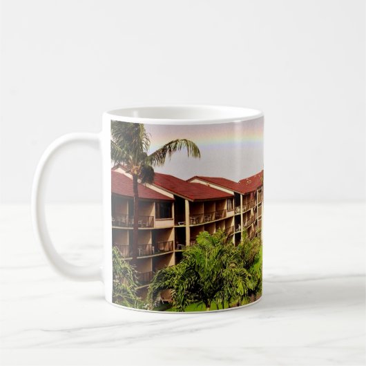 Hawaii-Ferien-Tasse Kaffeetasse (Links)