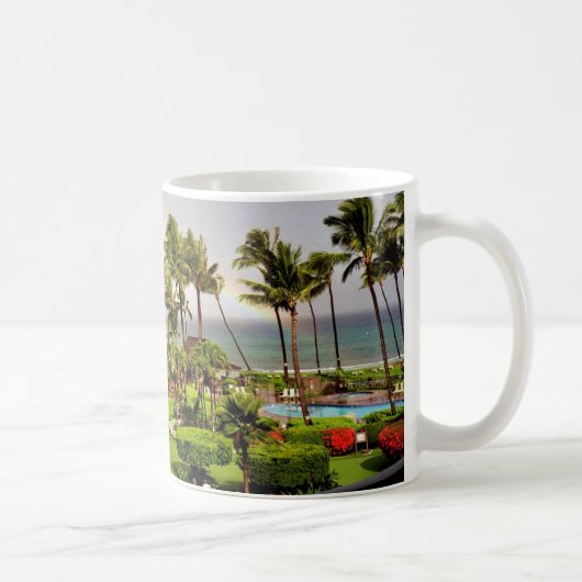 Hawaii-Ferien-Tasse Kaffeetasse (Rechts)