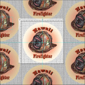 Hawaii Firefighter Stoff (Kachel)