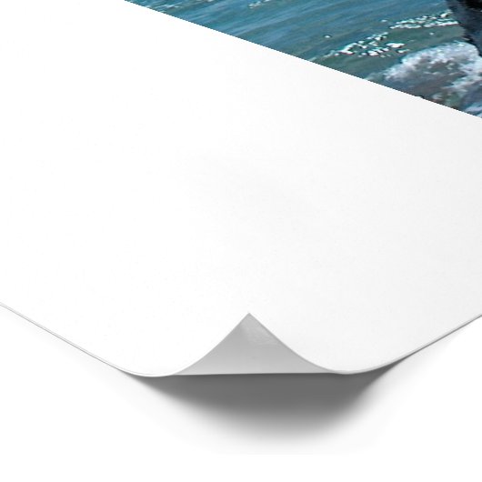 Hawaii-Fischerei Poster (Ecke)