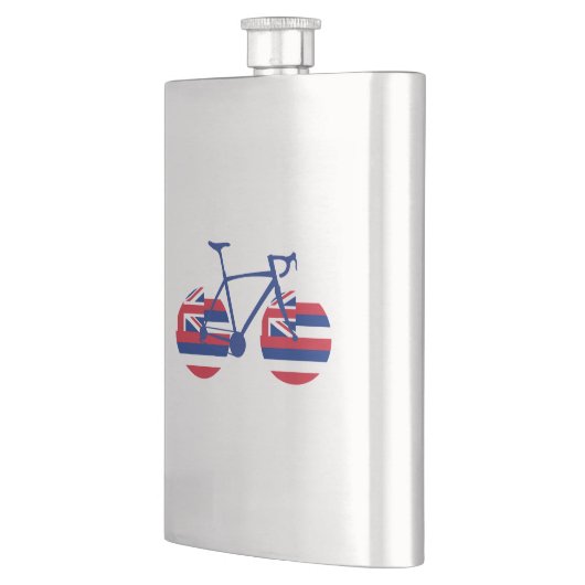 Hawaii Flag Cycling Flachmann (Links)