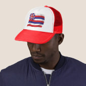 Hawaii Flag Hat Truckerkappe (Beispiel)