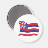 Hawaii Flag Magnet (Vorderseite/Rückseite)