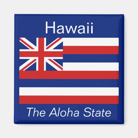 Hawaii Flag Magnet (Vorne)