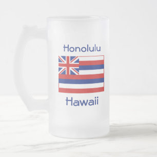 Hawaii Flag Map City Tasse
