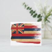 Hawaii Flag Postkarten (Stehend Vorderseite)