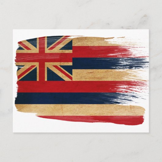 Hawaii Flag Postkarten (Vorderseite)