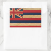 Hawaii Flag Rechteckiger Aufkleber (Tasche)