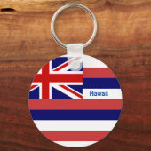 Hawaii Flag Schlüsselanhänger (Vorderseite)