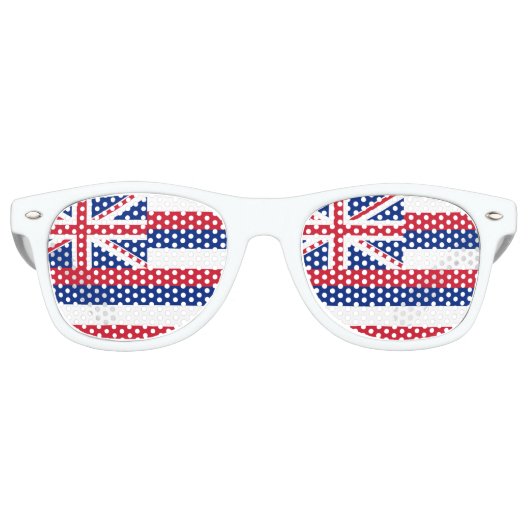 Hawaii Flag Sonnenbrille (Vorderseite)