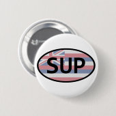 Hawaii Flag Standup Paddling Button (Vorne & Hinten)