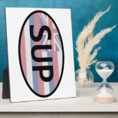 Hawaii Flag Standup Paddling Fotoplatte (Seite)