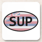 Hawaii Flag Standup Paddling Untersetzer (Vorderseite)