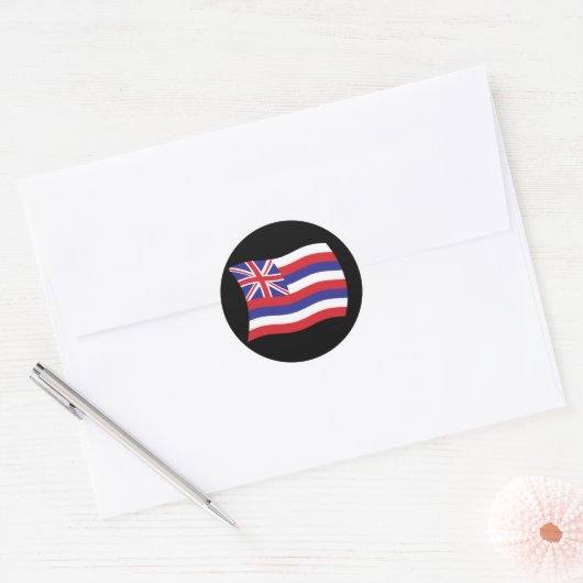 Hawaii Flag Sticker (Umschlag)