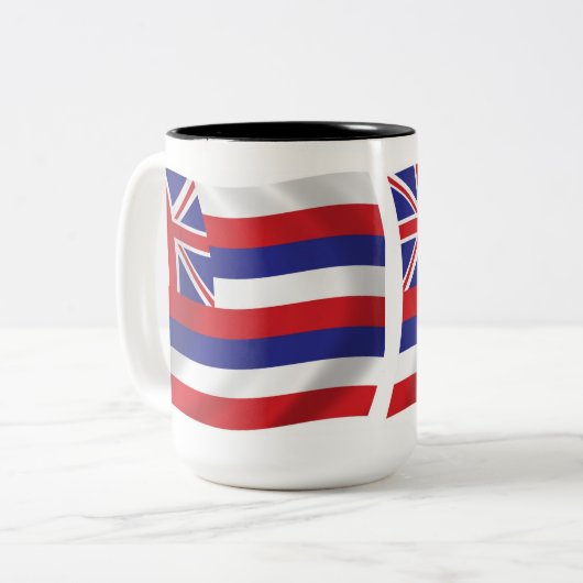 Hawaii Flag Tasse (Vorderseite Links)