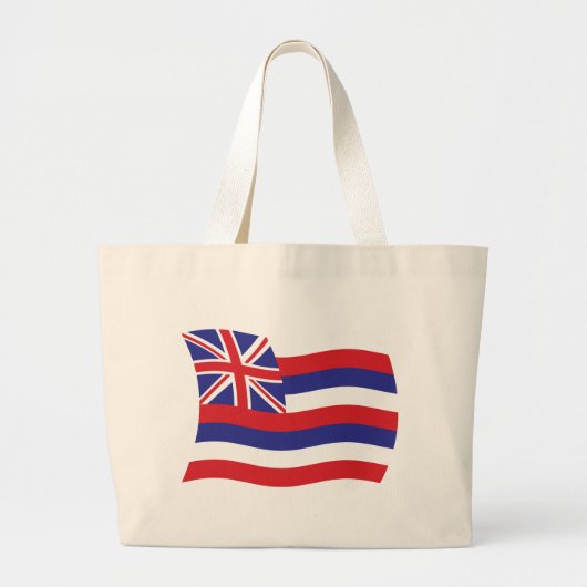 Hawaii Flag Tote Bag Jumbo Stoffbeutel (Vorne)
