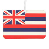 HAWAII-Flagge - Autolufterfrischer (Rückseite)