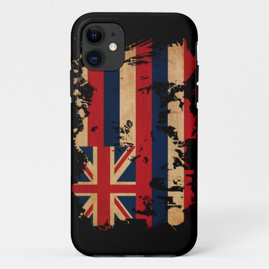 Hawaii-Flagge Case-Mate iPhone Hülle (Rückseite)