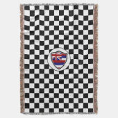 Hawaii-Flagge Decke (Vorderseite Vertikal)