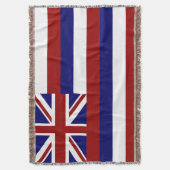 Hawaii-Flagge Decke (Vorderseite Vertikal)