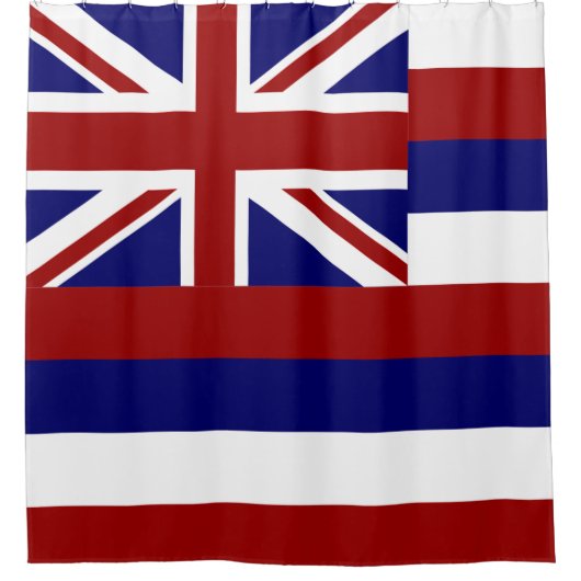 Hawaii-Flagge Duschvorhang (Vorderseite)