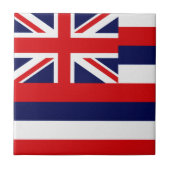Hawaii-Flagge Fliese (Vorderseite)