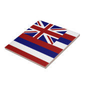 Hawaii-Flagge Fliese (Seite)