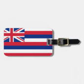 Hawaii-Flagge Gepäckanhänger (Vorderseite horizontal)
