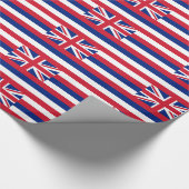 Hawaii-Flagge Geschenkpapier (Ecke)
