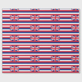 Hawaii-Flagge Geschenkpapier (Flach)