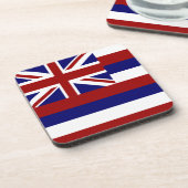Hawaii-Flagge Getränkeuntersetzer (Linke Seite)