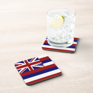 Hawaii-Flagge Getränkeuntersetzer