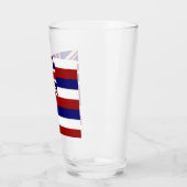 Hawaii-Flagge Glas (Links)