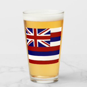 Hawaii-Flagge Glas