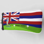 Hawaii-Flagge Golf Headcover (Vorderseite)