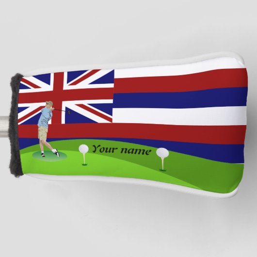 Hawaii-Flagge Golf Headcover (Vorderseite)