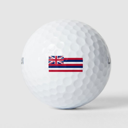 Hawaii-Flagge Golfball (Vorderseite)