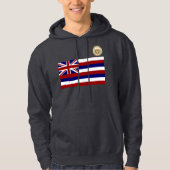 Hawaii-Flagge Hoodie (Vorderseite)