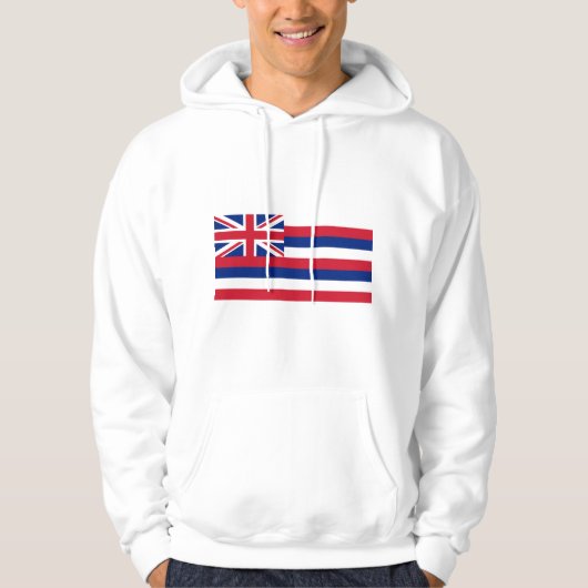 Hawaii-FLAGGE International Hoodie (Vorderseite)
