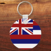 Hawaii-Flagge Schlüsselanhänger (Vorderseite)