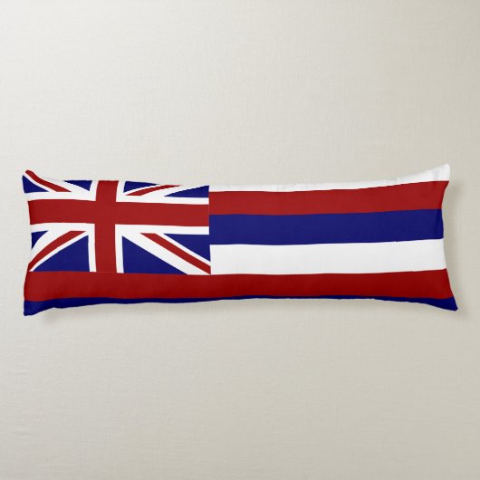 Hawaii-Flagge Seitenschläferkissen (Rückseite)