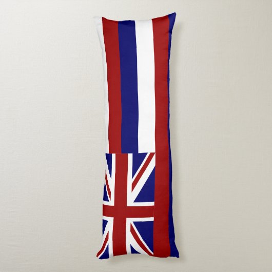Hawaii-Flagge Seitenschläferkissen (Rückseite (Vertikal))
