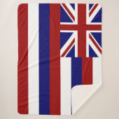 Hawaii-Flagge Sherpadecke (Vorderseite)