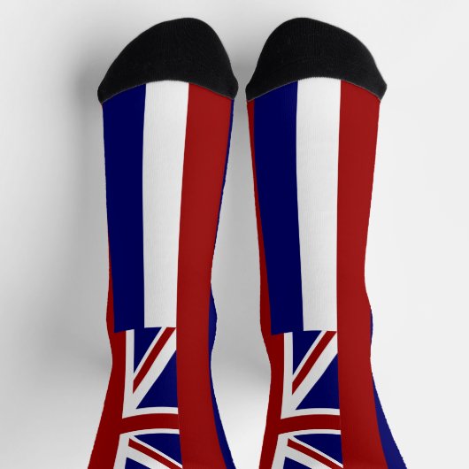 Hawaii-Flagge Socken (Oben)