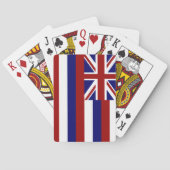 Hawaii-Flagge Spielkarten (Rückseite)